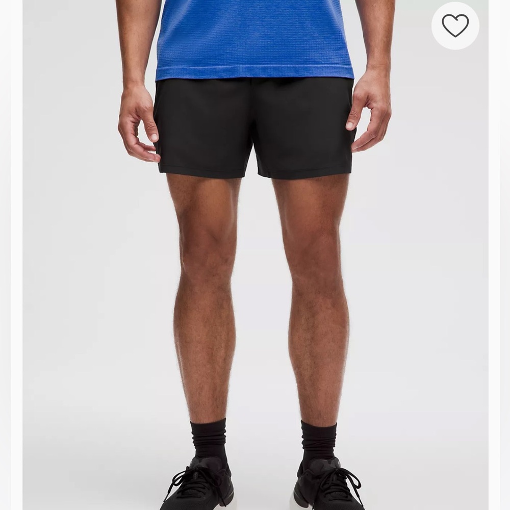 Lululemon men’s Pace Breaker linerless short 5”